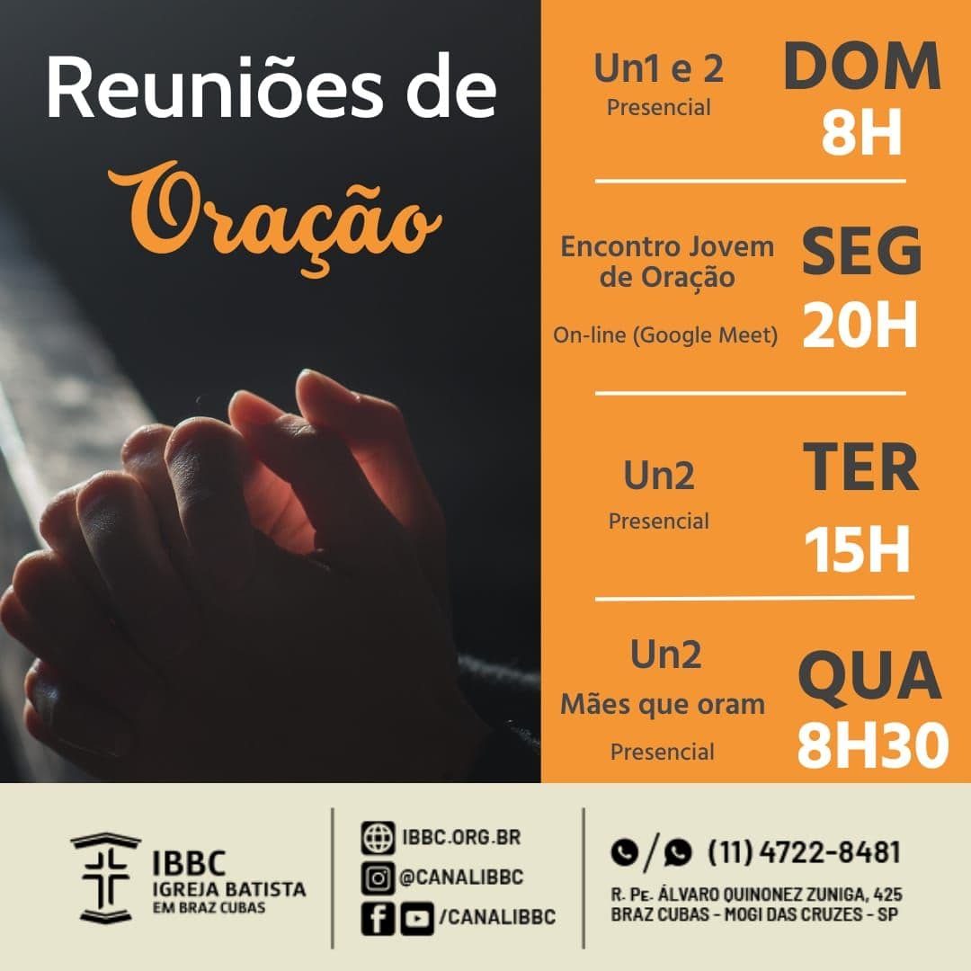 Reuniões de oração