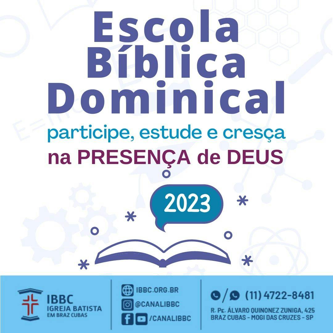 escola bíblica dominical 